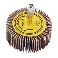 Abrasive Flap Wheel, 50 x 20mm, 80 Grit