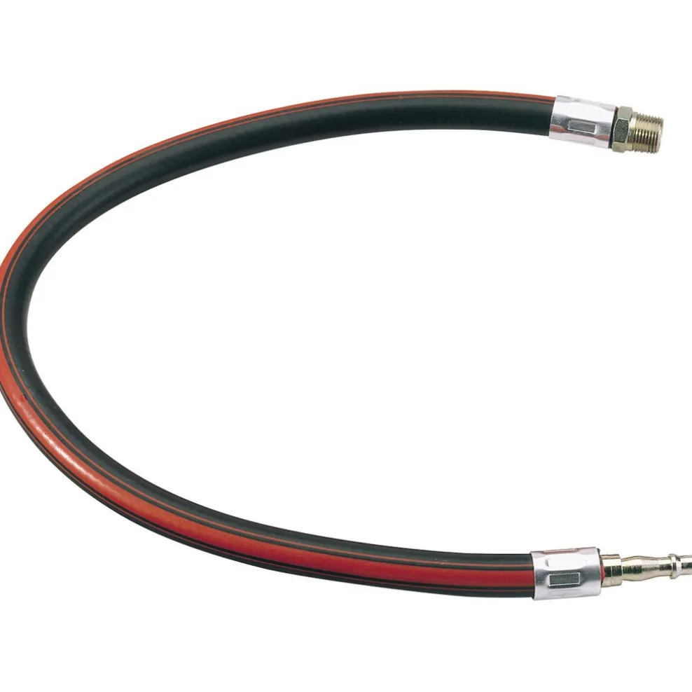 Air Line Whip Hose, 600mm, 3/8" BSP