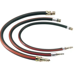 Air Line Whip Hose, 600mm, 1/4" BSP