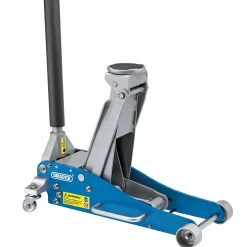 Aluminium and Steel Low Profile Trolley Jack, 2.5 Tonne