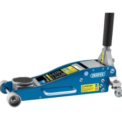 Aluminium and Steel Low Profile Trolley Jack, 2.5 Tonne