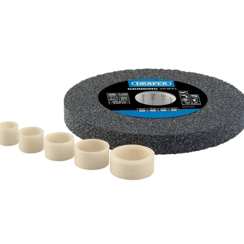 Aluminium Oxide Bench Grinding Wheel, 150 x 20mm, 36 Grit