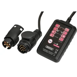 13 and 7-Pin Towbar Socket Tester
