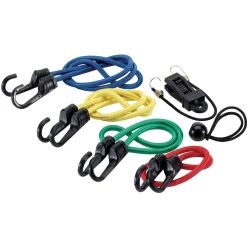 Assorted Bungee Pack with Storage Case (28 Piece)
