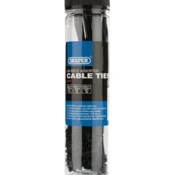 Assorted Nylon Cable Tie Pack (200 Piece)