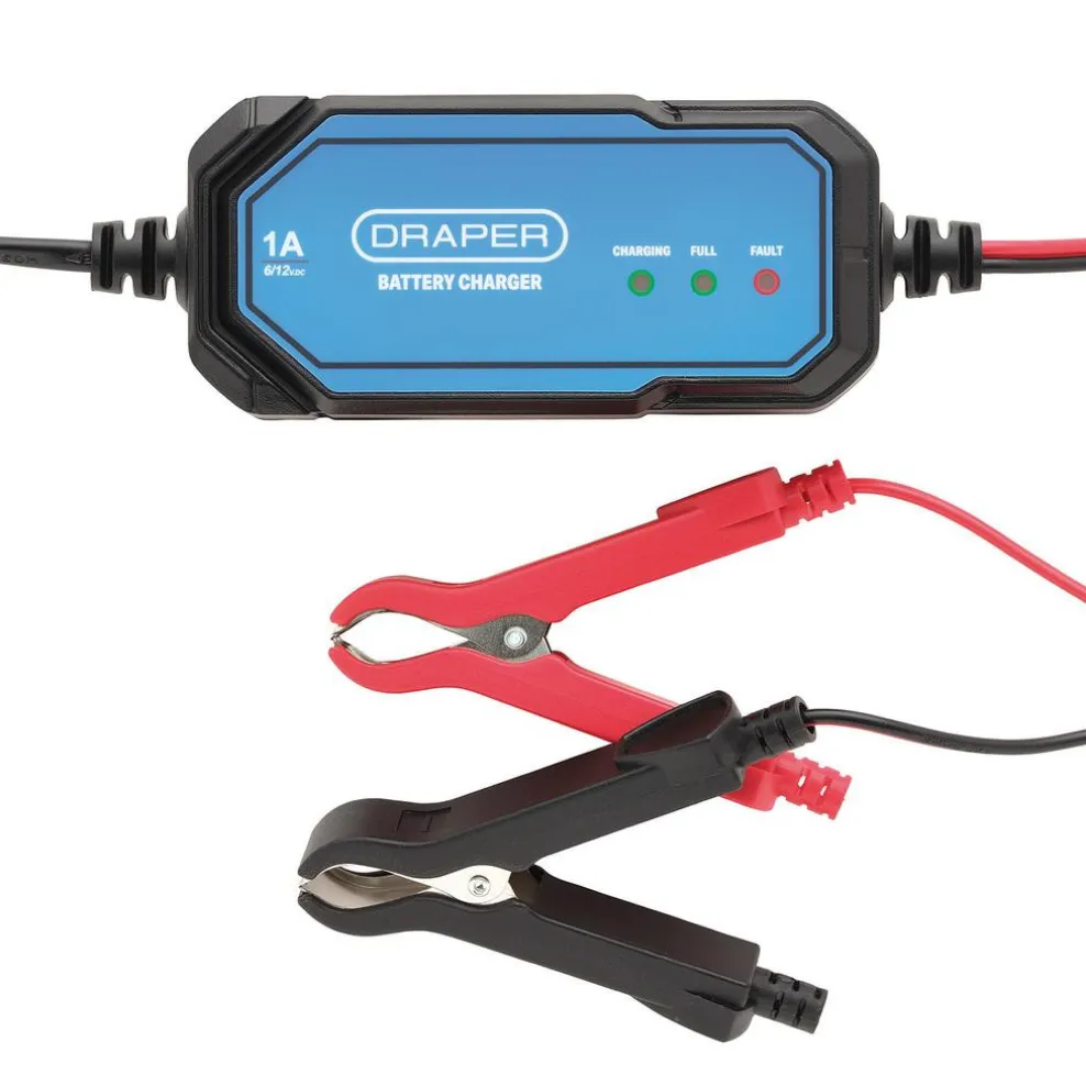 1A 6/12V Smart Battery Charger