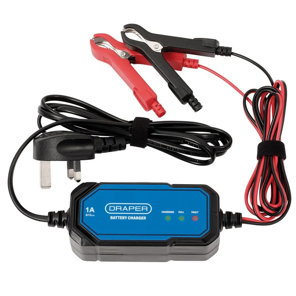 1A 6/12V Smart Battery Charger