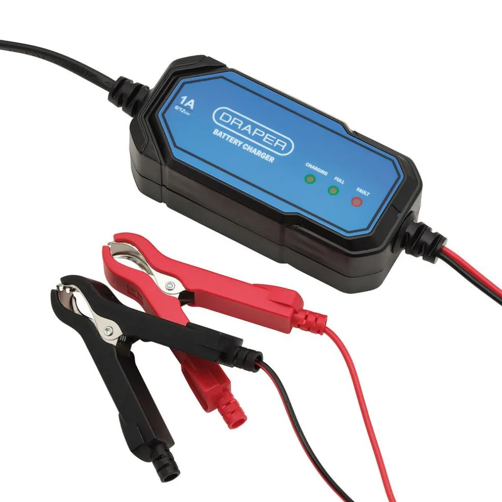 1A 6/12V Smart Battery Charger