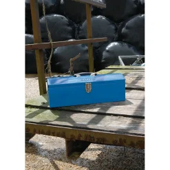 Barn Type Tool Box with Tote Tray, 485mm