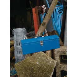 Barn Type Tool Box with Tote Tray, 485mm