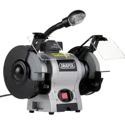 Bench Grinder with Work light, 150mm, 370W
