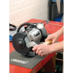 Bench Grinder with Work light, 150mm, 370W