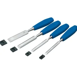 Bevel Edge Wood Chisel Set (4 Piece)