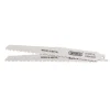 Bi-metal Reciprocating Saw Blades for Multi-Purpose Cutting, 200mm, 6-12tpi (Pack of 2)