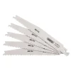 Bi-metal Reciprocating Saw Blades for Metal Cutting, 150mm, 8-14tpi (Pack of 5)