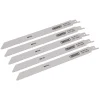 Bi-metal Reciprocating Saw Blades for Metal Cutting, 225mm, 24tpi (Pack of 5)