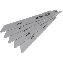 Bi-metal Reciprocating Saw Blades for Metal, 150mm, 14tpi (Pack of 5)