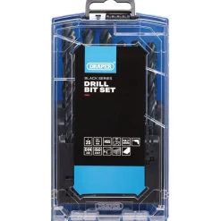 Black HSS Drill Bit Set (25 Piece)