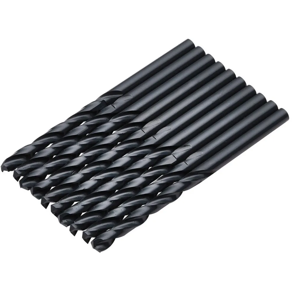 Black HSS Drill Bit, 5 x 86mm (Pack of 10)