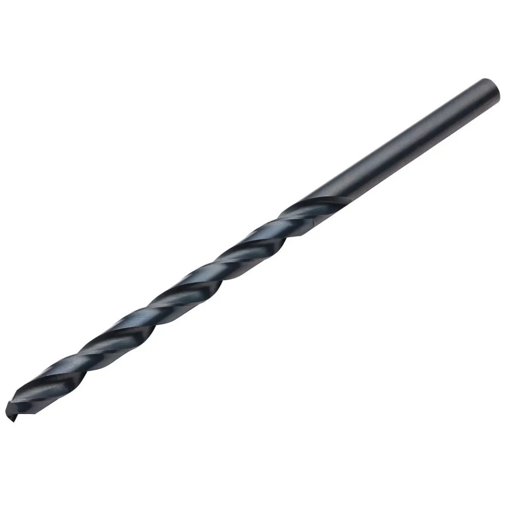 Black HSS Long Drill Bit 8 x 165mm