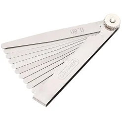 10 Blade Metric Feeler Gauge Set