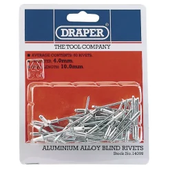 Blind Rivets, 4 x 10mm (50 Piece)