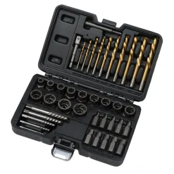 Bolt Nut Stud Screw Extractor Set (40 Piece)
