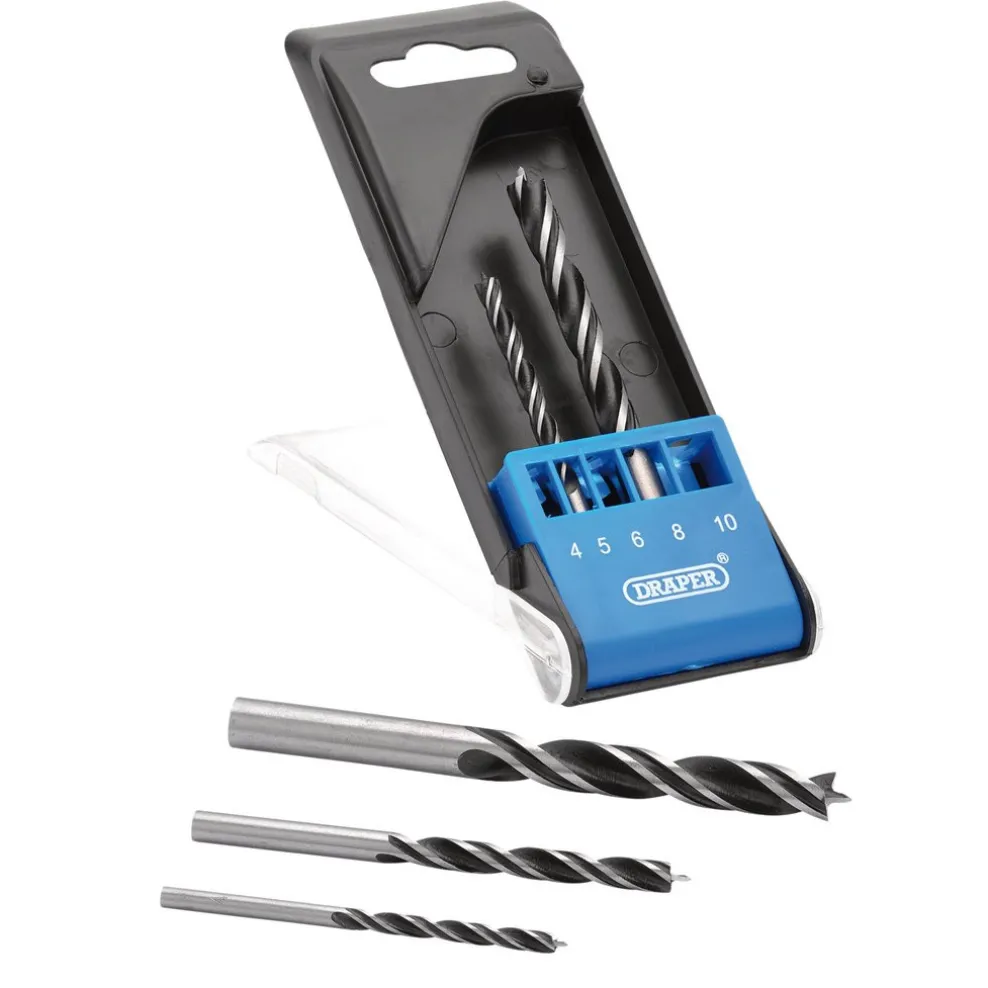 Brad Point Drill Bit Set (5 Piece)