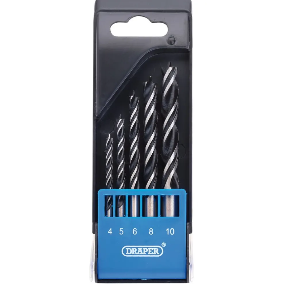 Brad Point Drill Bit Set (5 Piece)