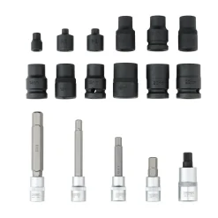 Brake Caliper Socket and Bit Set (17 Piece)