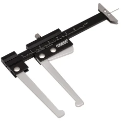 Brake Disc Caliper with Tread Depth Gauge, 0-60mm