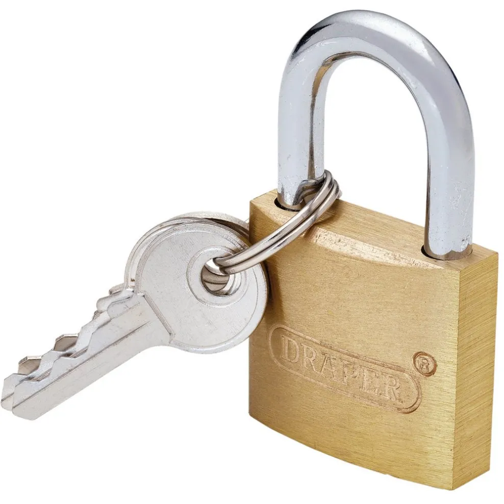Brass Cylinder Padlock, 30mm