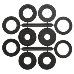 Brassed Steel Bench Grinder Wire Wheel Brush, 150 x 31.75mm