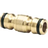 Brass Two Way Coupling, 1/2"