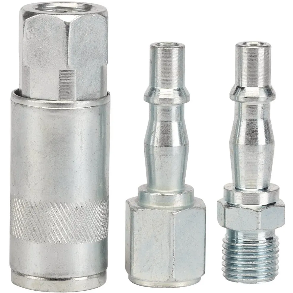 1/4" BSP Air Line Coupling Set (3 Piece)