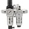 1/4" BSP Combined Filter/Regulator/Lubricator Unit (FRL)
