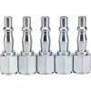 1/4" BSP Female Coupling Screw Adaptors (Pack of 5)