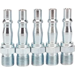 1/4" BSP Male Coupling Screw Adaptors (Pack of 5)