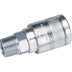 1/2" BSP Male Thread Air Line Coupling (Sold Loose)