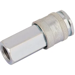 1/4" BSP Parallel Euro Coupling Female Thread (Sold Loose)