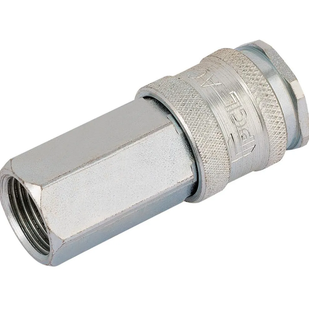 3/8" BSP Parallel Euro Coupling Female Thread (Sold Loose)