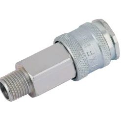 1/4" BSP Parallel Euro Coupling Male Thread (Sold Loose)