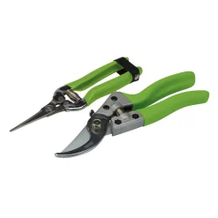 Bypass Pruner and Flower Shear Set (2 Piece)