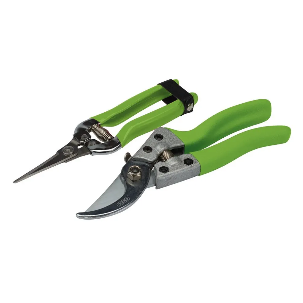 Bypass Pruner and Flower Shear Set (2 Piece)