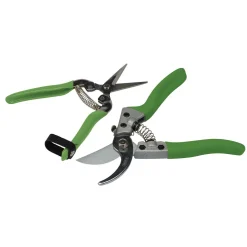 Bypass Pruner and Flower Shear Set (2 Piece)