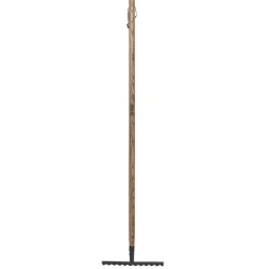 Carbon Steel Garden Rake with Ash Handle