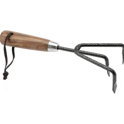 Carbon Steel Heavy Duty Hand Cultivator with Ash Handle