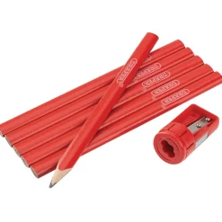 Carpenters Pencil and Sharpener Set