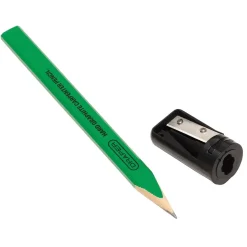 Carpenter's Pencils with Sharpener (Pack of 10)