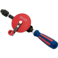 Chuck Double Pinion Hand Drill, 8mm/5/16"